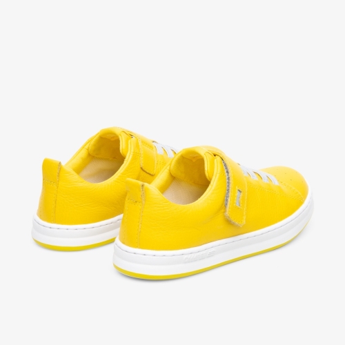 Camper Runner Kids Sneakers US-35760 Yellow Discount